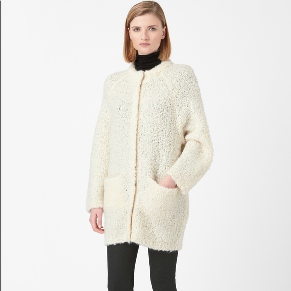 cos boucle coat